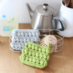 かぎ針編み 厚めのアクリルたわし