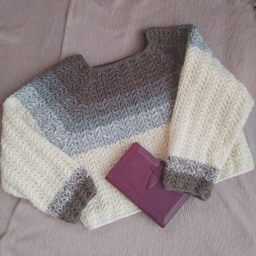 事務員フクさんのかぎ針編み作品「フローリネア」