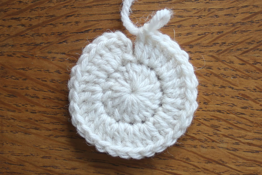 長編みの輪編みの立ち上がり１
