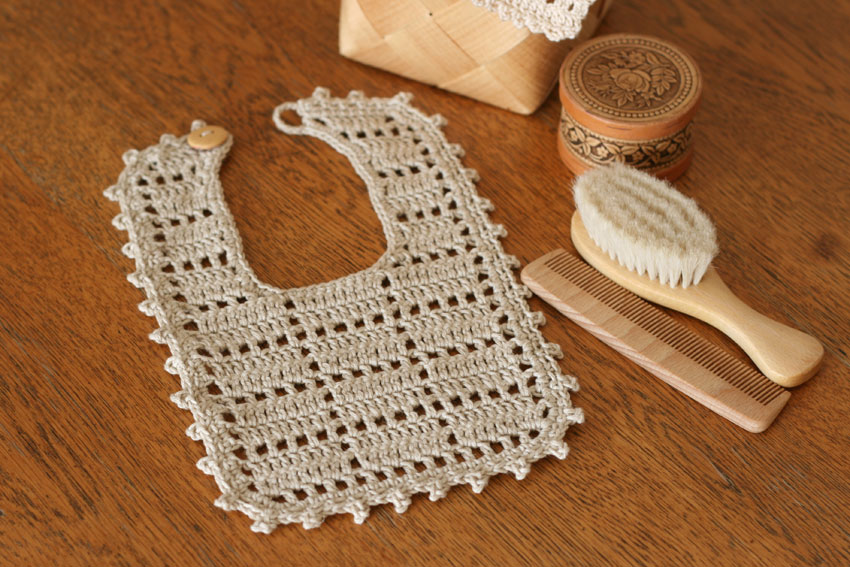 かぎ針編みのキッズ・ベビーアイテムの無料編み図へリンク