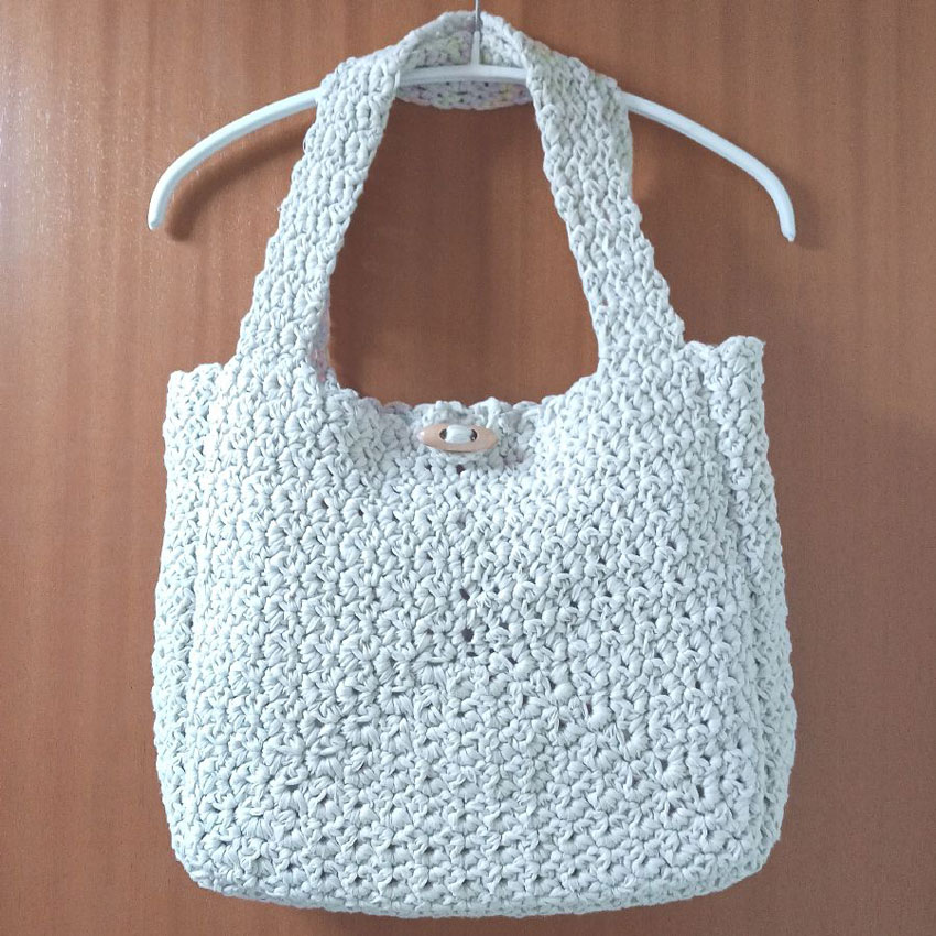 mkさんの「トグルトート」かぎ針編み作品