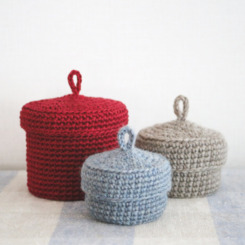 かぎ針編み 初心者コース こま編みで作る小物