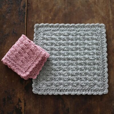 ていねいに編むハンカチのかぎ針編み無料編み図 - 作家Roniqueによる上質なハンドメイドレシピ