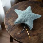 【4/13追記】編みかけの風景：星のモチーフ－おやつマット