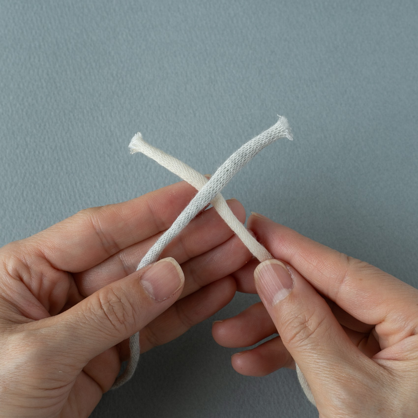 はたむすび（機結び）の結び方2